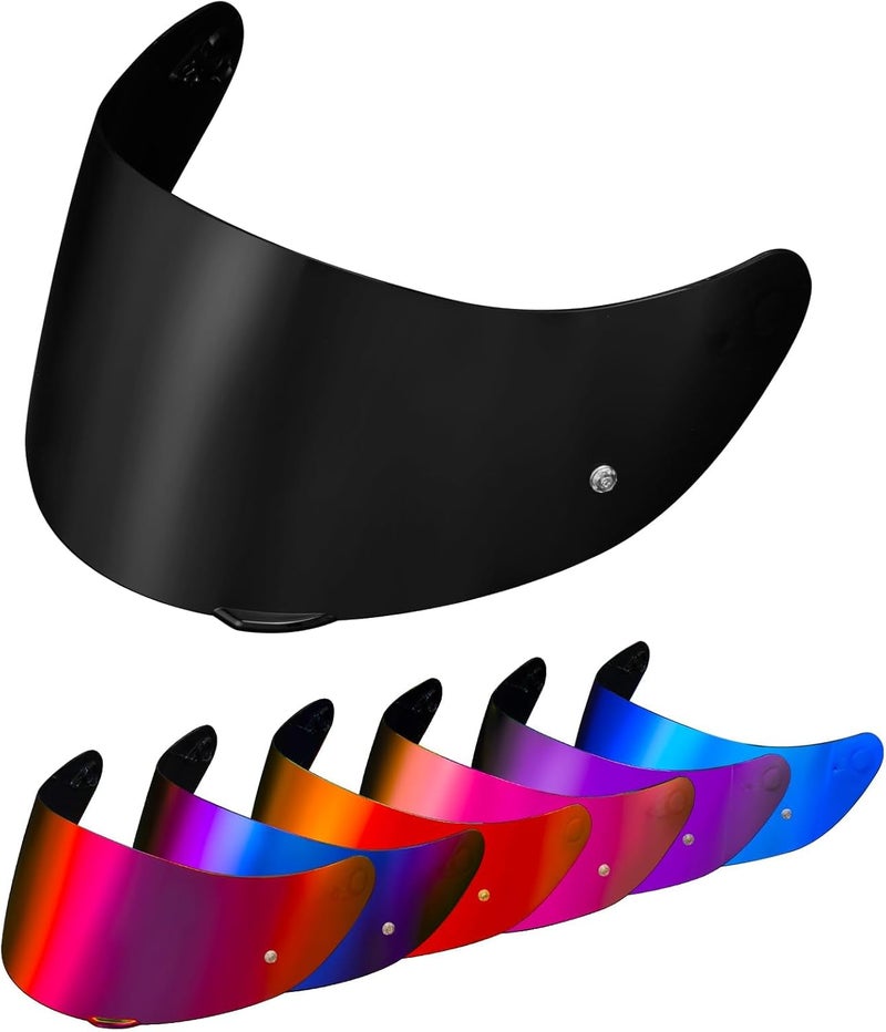 psler كاشف k1s - كاشف خوذة k1 كاشف k3sv المظلل استبدال درع الوجه k5 لـ k1 k1s k3sv k5، دخان عميق - Image 1